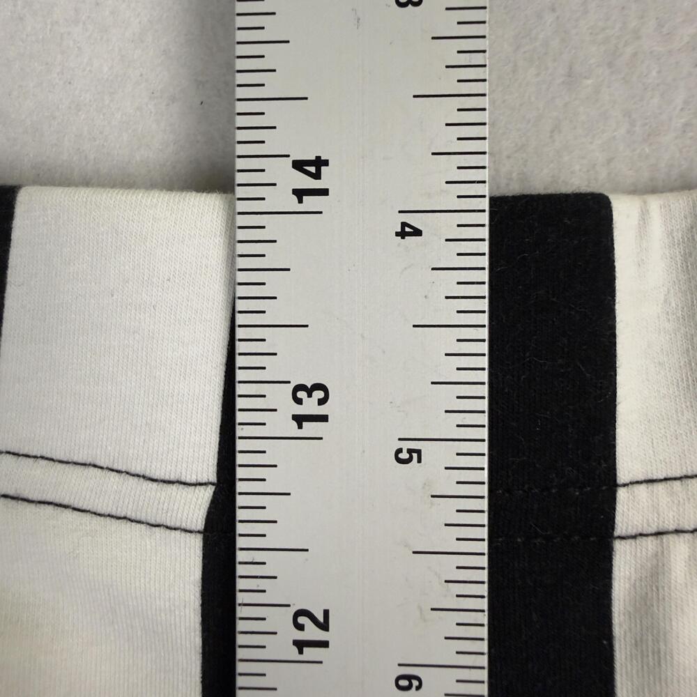 New KILLSTAR Inferno Room Bell Bottom Pants Striped Flare Black White Plus 4XL - Picture 14 of 16